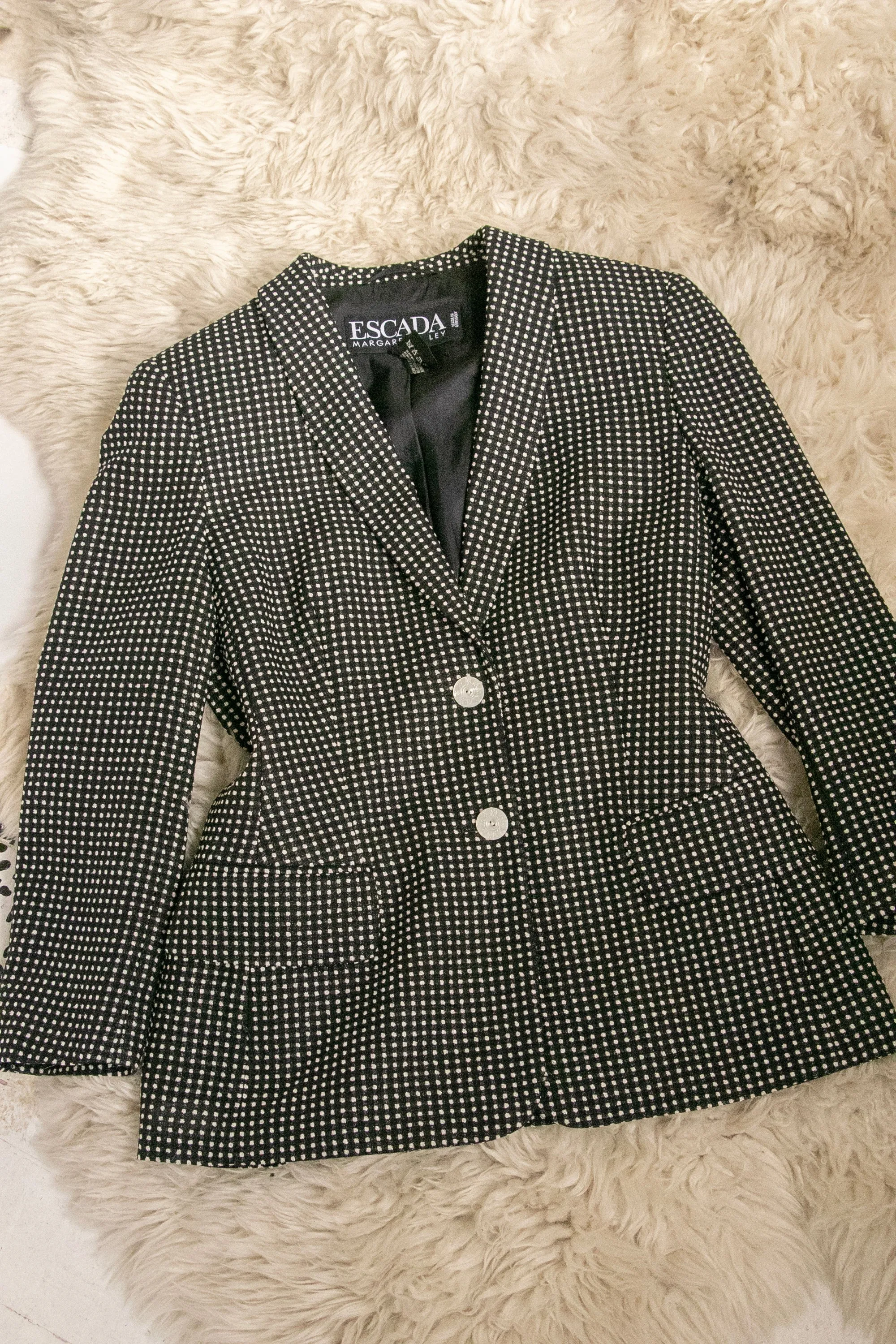 1990s Escada Blazer Designer Suit Jacket S