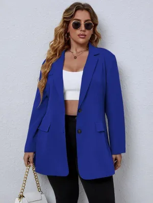 Blazer Alongado Plus Size - Taylor
