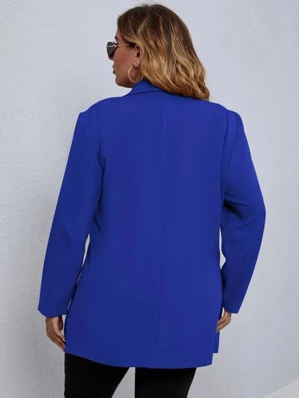 Blazer Alongado Plus Size - Taylor