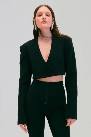 BLAZER CURTO PRETO