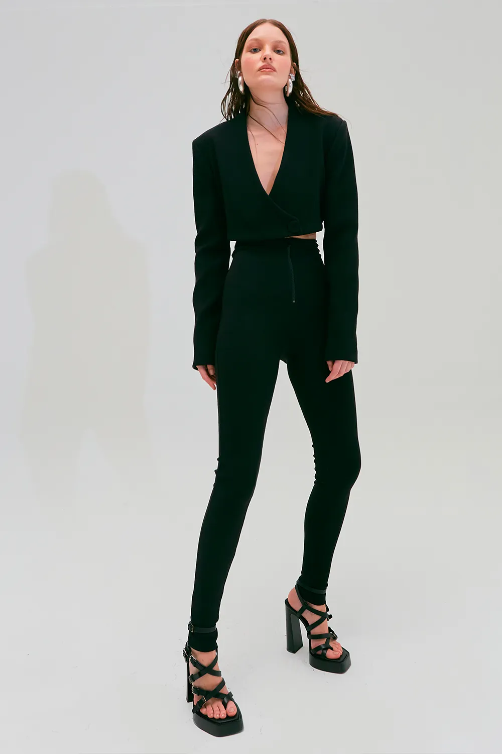 BLAZER CURTO PRETO