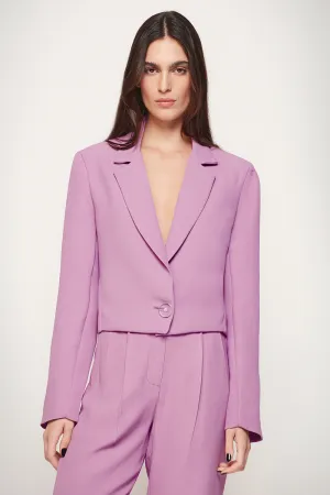 BLAZER CURTO ROSA