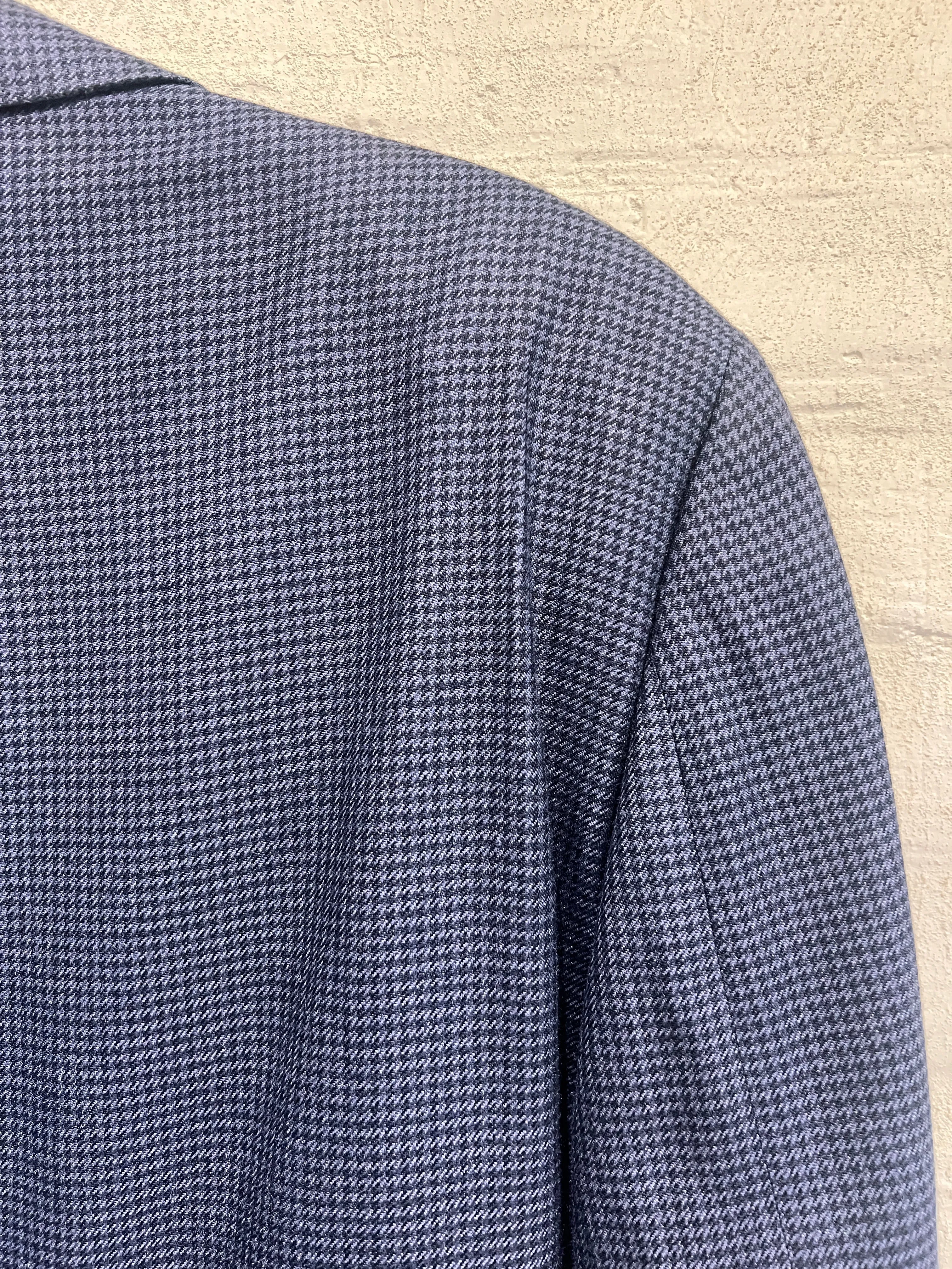 Blue Gingham Blazer - Vintage/Used