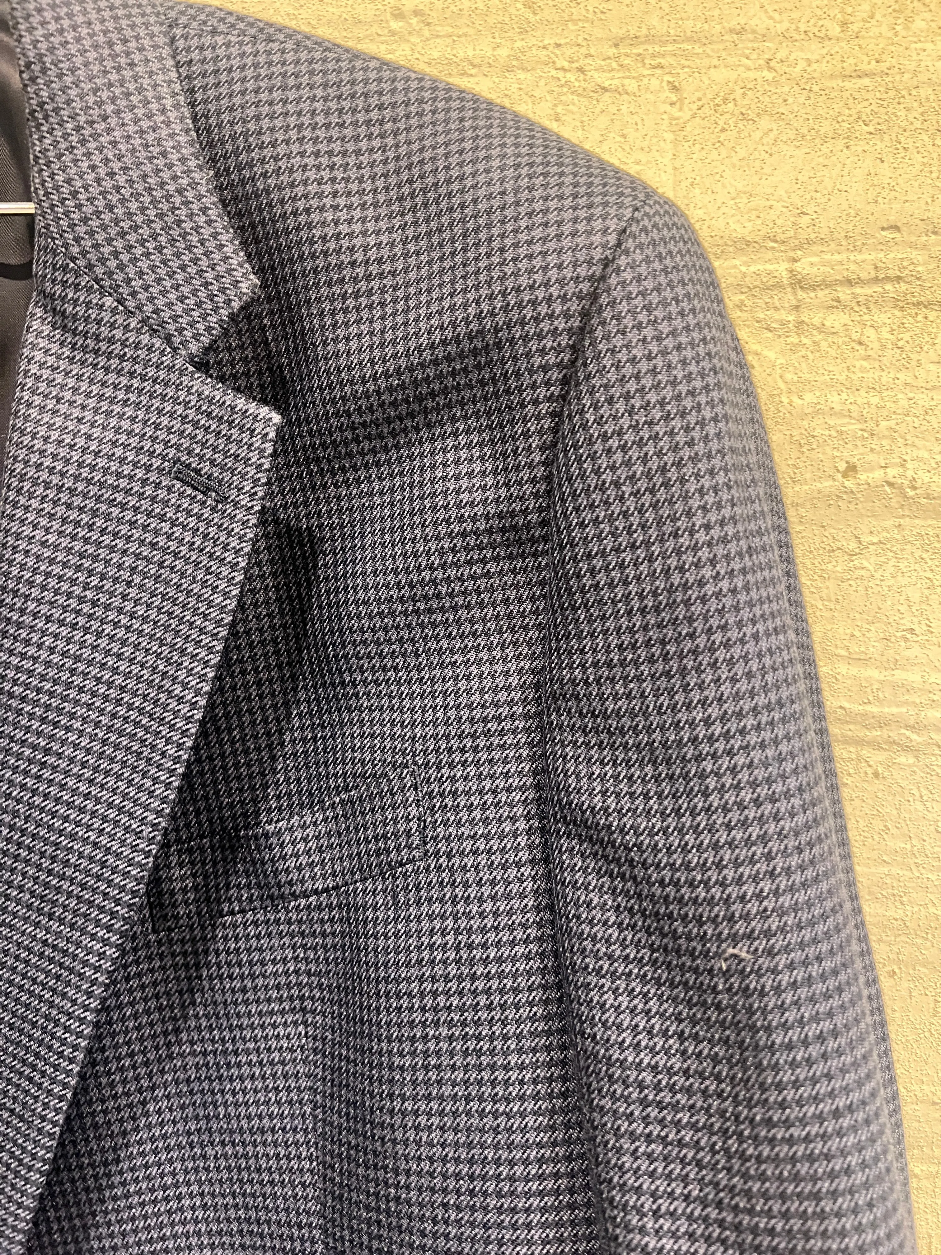 Blue Gingham Blazer - Vintage/Used