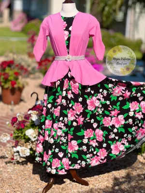 Helena Rose Pink Blazer Dress